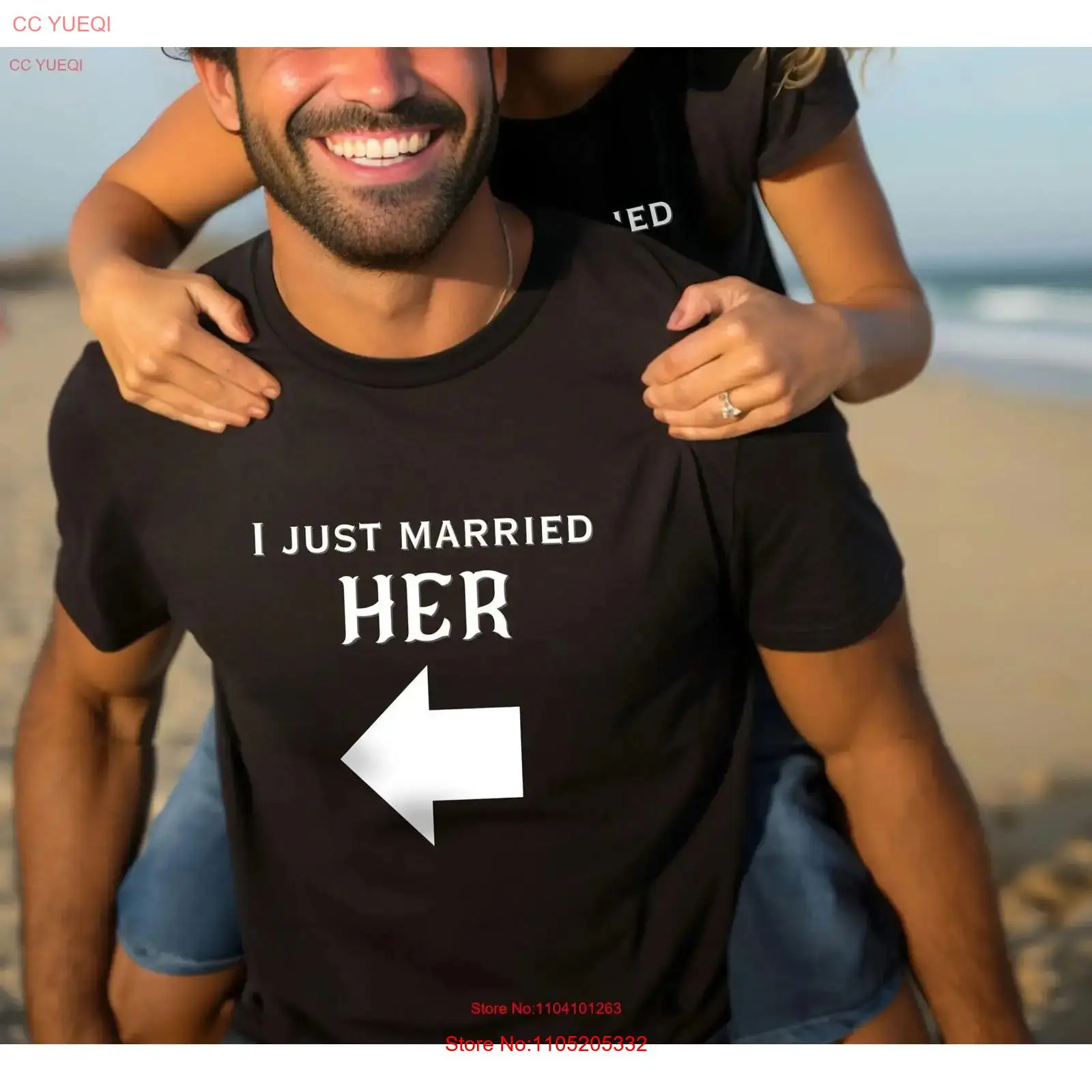 Men'S Grooming For Wedding - تي شيرت للزوجين متطابق للزوجين من