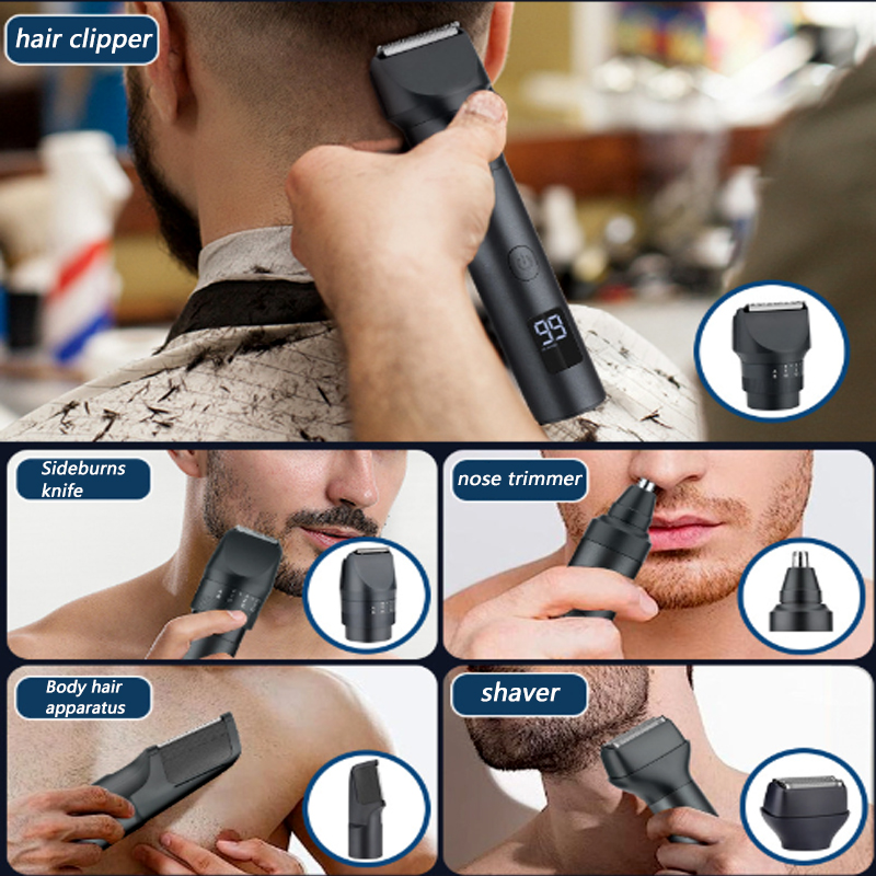 ماكينة حلاقة الشعر اللاسلكية 5 - مراجعة Mens Grooming Barber وسعره