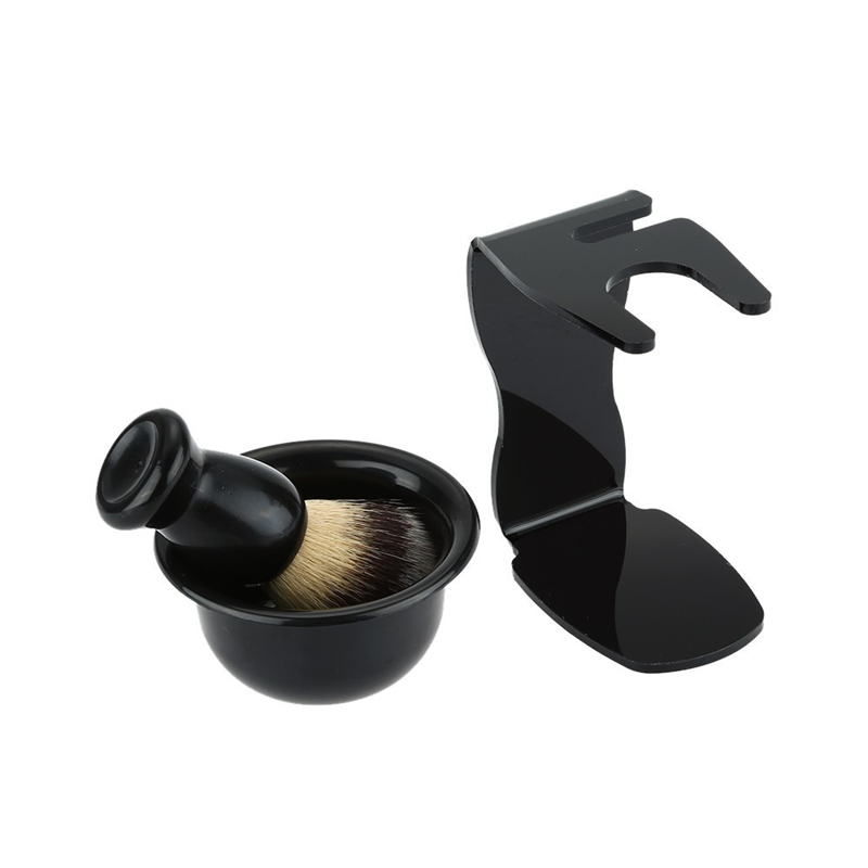 فرشاة حلاقة ووعاء مع حامل أكري - مراجعة Mens Grooming Barber وسعره