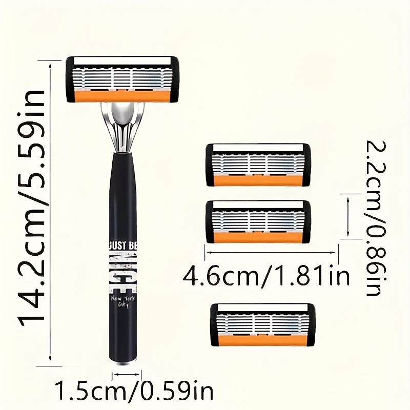 ماكينة حلاقة رجالية من الفولاذ - مراجعة Men'S Grooming Blade وسعره