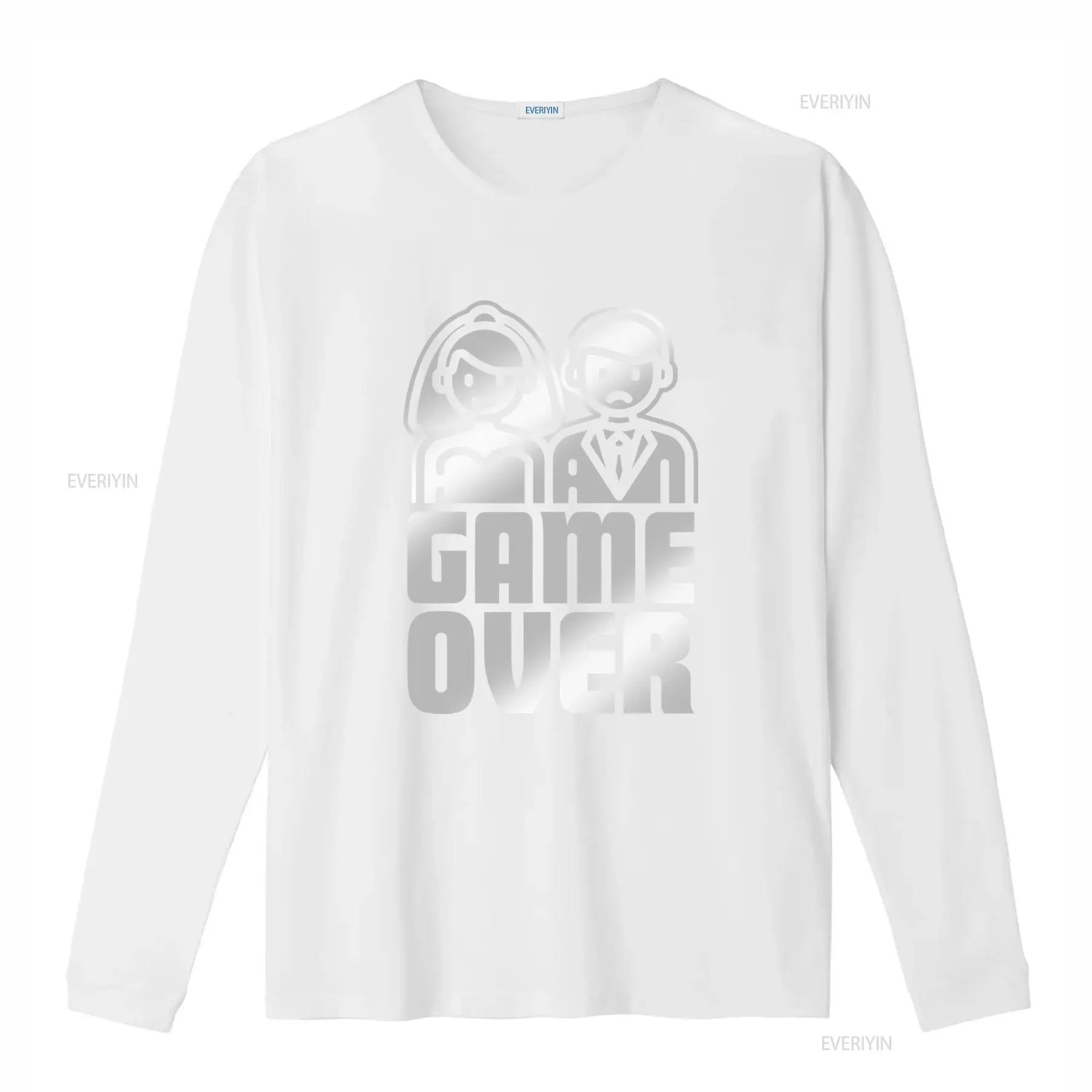 تي شيرت رجالي بتصميم GAME OVER - مراجعة Men'S Grooming For Wedding وسعره