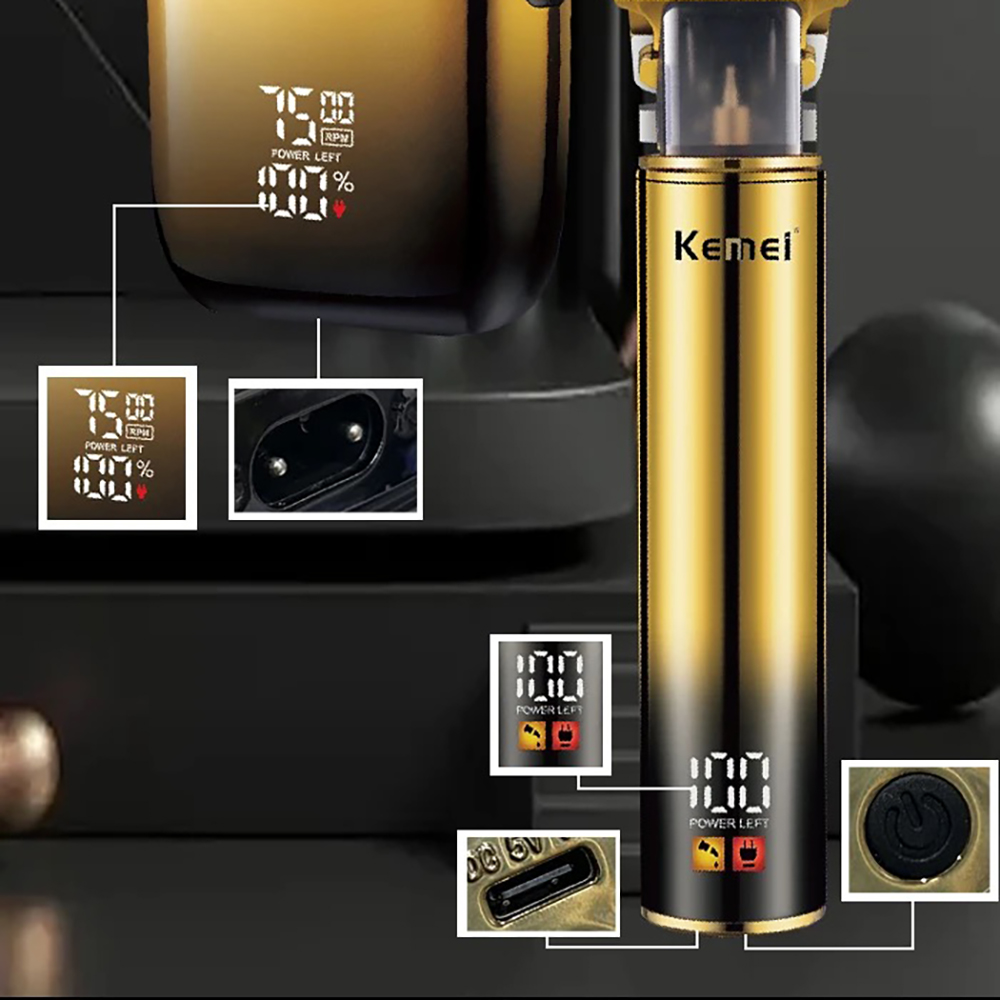 Kemei الشعر المتقلب الحلاقة ال - مراجعة Mens Grooming Barber وسعره