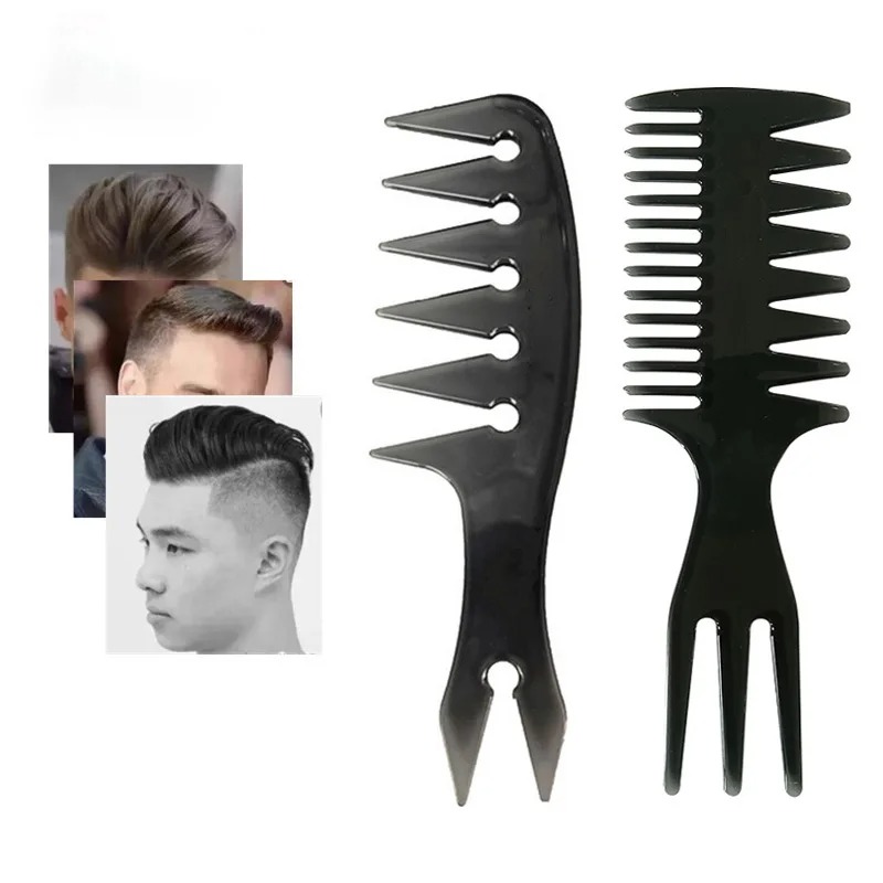 1/3 قطعة مشط شعر واسع الأسنان  - مراجعة Mens Grooming Barber وسعره